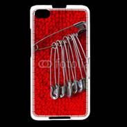 Coque Blackberry Z30 Épingles à nourrice couture 
