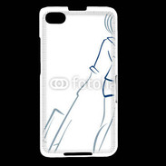 Coque Blackberry Z30 Hôtesse de l'air 2