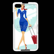 Coque Blackberry Z30 Hôtesse de l'air 3