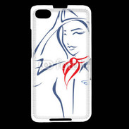 Coque Blackberry Z30 Hôtesse de l'air 4