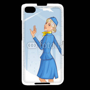 Coque Blackberry Z30 Hôtesse de l'air 6