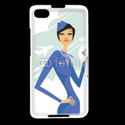 Coque Blackberry Z30 Hôtesse de l'air 8