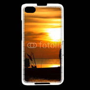 Coque Blackberry Z30 Couché de soleil pêcheur