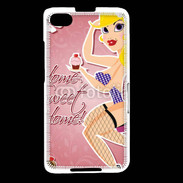 Coque Blackberry Z30 Dessin femme sexy style Betty Boop