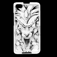 Coque Blackberry Z30 visage de gargouille en dessin 25