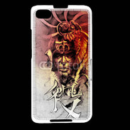 Coque Blackberry Z30 Visage de guerrier en dessin 60