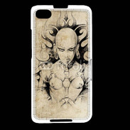 Coque Blackberry Z30 Guerrière en dessin 12