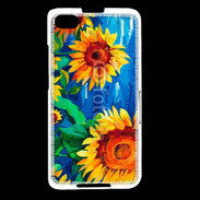 Coque Blackberry Z30 Peinture de tournesol