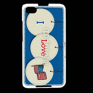 Coque Blackberry Z30 I love USA 5