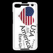 Coque Blackberry Z30 I love USA 6