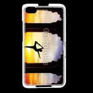 Coque Blackberry Z30 Danseuse yoga temple couché de soleil