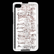 Coque Blackberry Z30 French Cancan 5