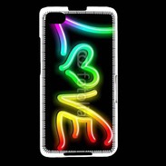 Coque Blackberry Z30 Love en couleur