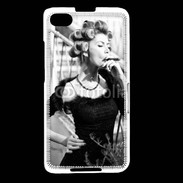 Coque Blackberry Z30 Aristocrate en noir et blanc
