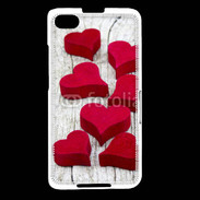Coque Blackberry Z30 Coeur en bois