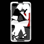 Coque Blackberry Z30 Illustration bisou lesbienne