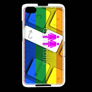 Coque Blackberry Z30 Lesbian keyboard