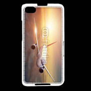 Coque Blackberry Z30 Avion de ligne au coucher de soleil