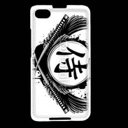 Coque Blackberry Z30 Tatouage Samouraï