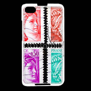 Coque Blackberry Z30 Timbres Français