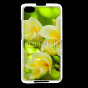 Coque Blackberry Z30 Fleurs Frangipane