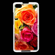 Coque Blackberry Z30 Bouquet de roses multicouleurs