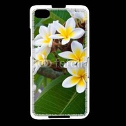 Coque Blackberry Z30 Fleurs Frangipane 2