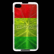 Coque Blackberry Z30 Feuille rasta