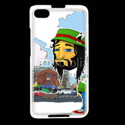 Coque Blackberry Z30 Rasta caractère