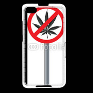 Coque Blackberry Z30 Cannabis interdit