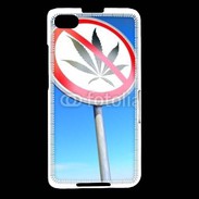 Coque Blackberry Z30 Interdiction de cannabis