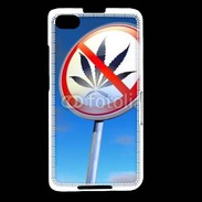 Coque Blackberry Z30 Interdiction de cannabis 2