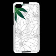 Coque Blackberry Z30 Fond cannabis