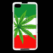 Coque Blackberry Z30 Drapeau italien cannabis