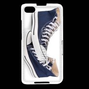 Coque Blackberry Z30 Paire de converse bleue