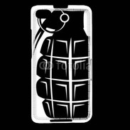 Coque Blackberry Z30 Grenade noire