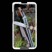 Coque Blackberry Z30 Fusil de chasse et couteau 2