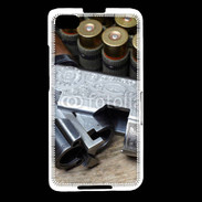 Coque Blackberry Z30 Vintage fusil et cartouche