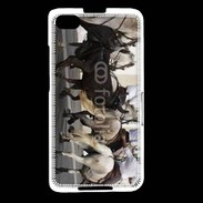 Coque Blackberry Z30 Abrivado Chevaux et taureaux