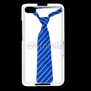 Coque Blackberry Z30 Cravate bleue