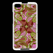 Coque Blackberry Z30 Ensemble floral Vert et rose