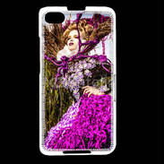 Coque Blackberry Z30 Femme florale