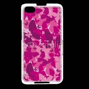 Coque Blackberry Z30 Papillon rose