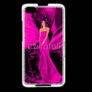 Coque Blackberry Z30 Mode robe longue fushia