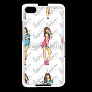 Coque Blackberry Z30 Illustration fashion girl 2