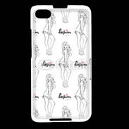 Coque Blackberry Z30 Illustration fashion girl 3