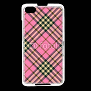 Coque Blackberry Z30 Déco fashion rose et marron