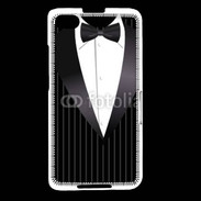 Coque Blackberry Z30 Illustration smoking noir rayé