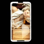 Coque Blackberry Z30 Femme blonde fashion glamour