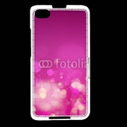 Coque Blackberry Z30 fond rose or